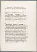 KG 14537
<br/>
Titelblad en beschrijvende tekst bij bundel reproductiegrafiek
<br/>
<em>Imprimerie Royale</em>